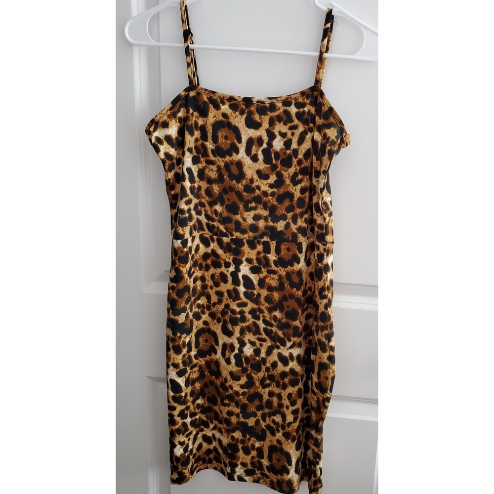 Bodycon Leopard Dress